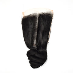 Loose Wave 5x5 Transparent Lace Closure Hair