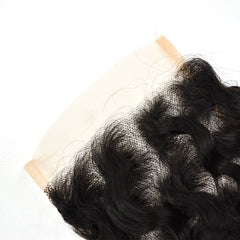 Water Wave 5x5 Transparent Lace Closure Hair