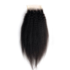 Kinky Straight 5x5 HD Lace Closure Hair