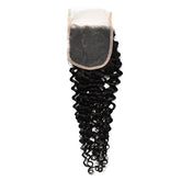 Curly 4x4 Transparent Lace Closure Hair
