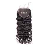 Water Wave 6x6 HD Lace Closure Hair
