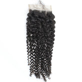 Kinky Curly 5x5 Transparent Lace Closure Hair