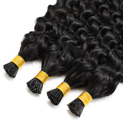 Curly I Tip Hair Fusion Extension