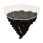 Deep Wave 13x4 Transparent Lace Frontal Hair