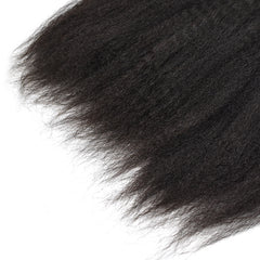 Kinky Straight I Tip Hair Fusion Extension