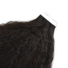 Kinky Straight Tape In Hair Extension