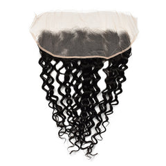 Water Wave 13x4 Transparent Lace Frontal Hair