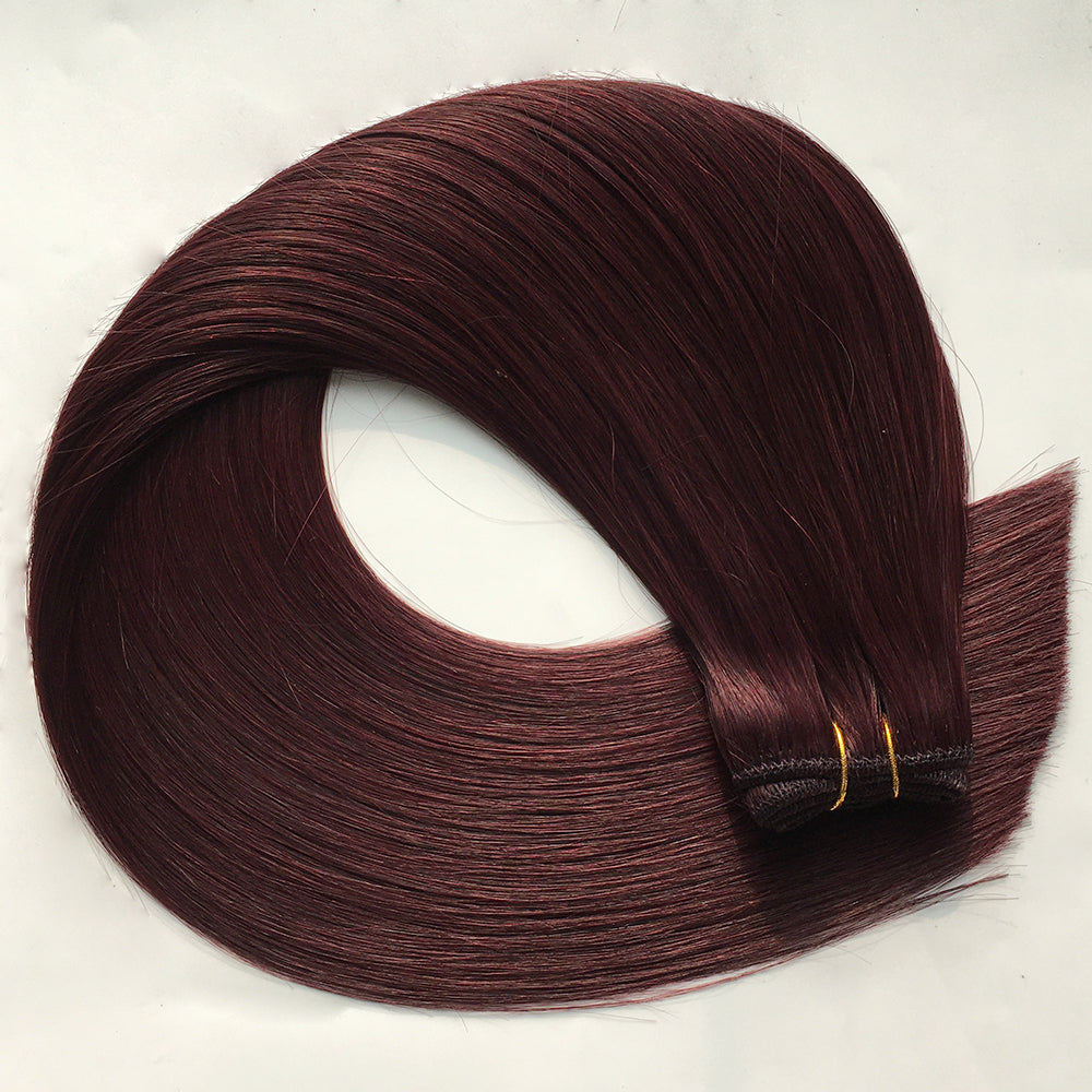 #99J Color 10A Straight Hair Bundles
