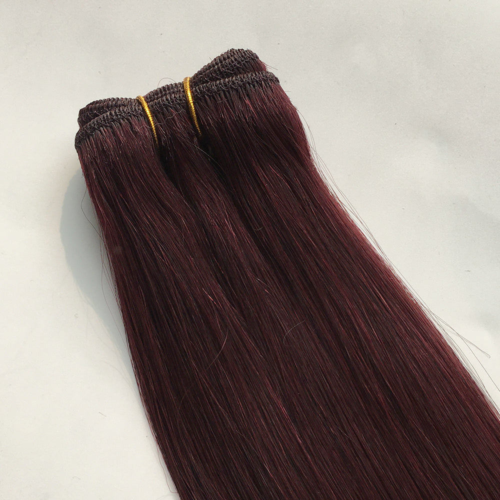 #99J Color 10A Straight Hair Bundles