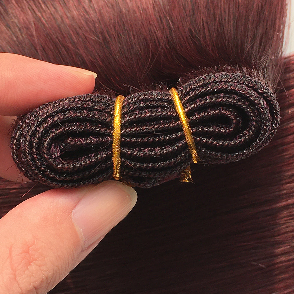 #99J Color 10A Straight Hair Bundles