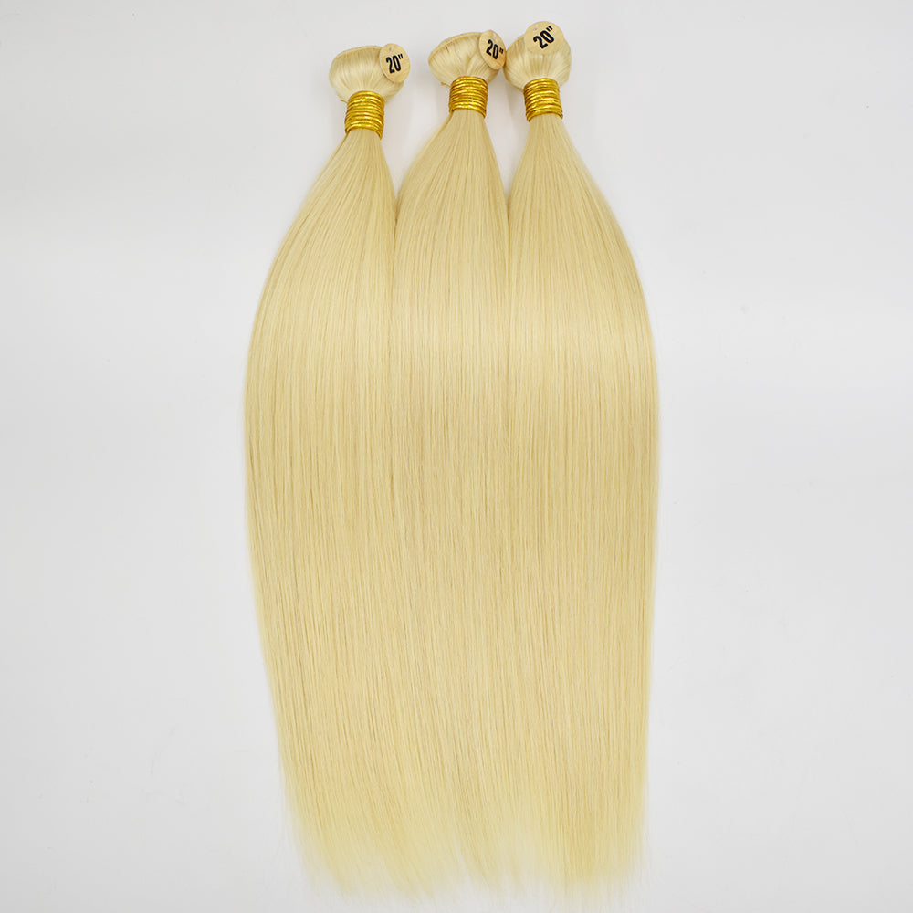 Blonde Straight Hair Bundle