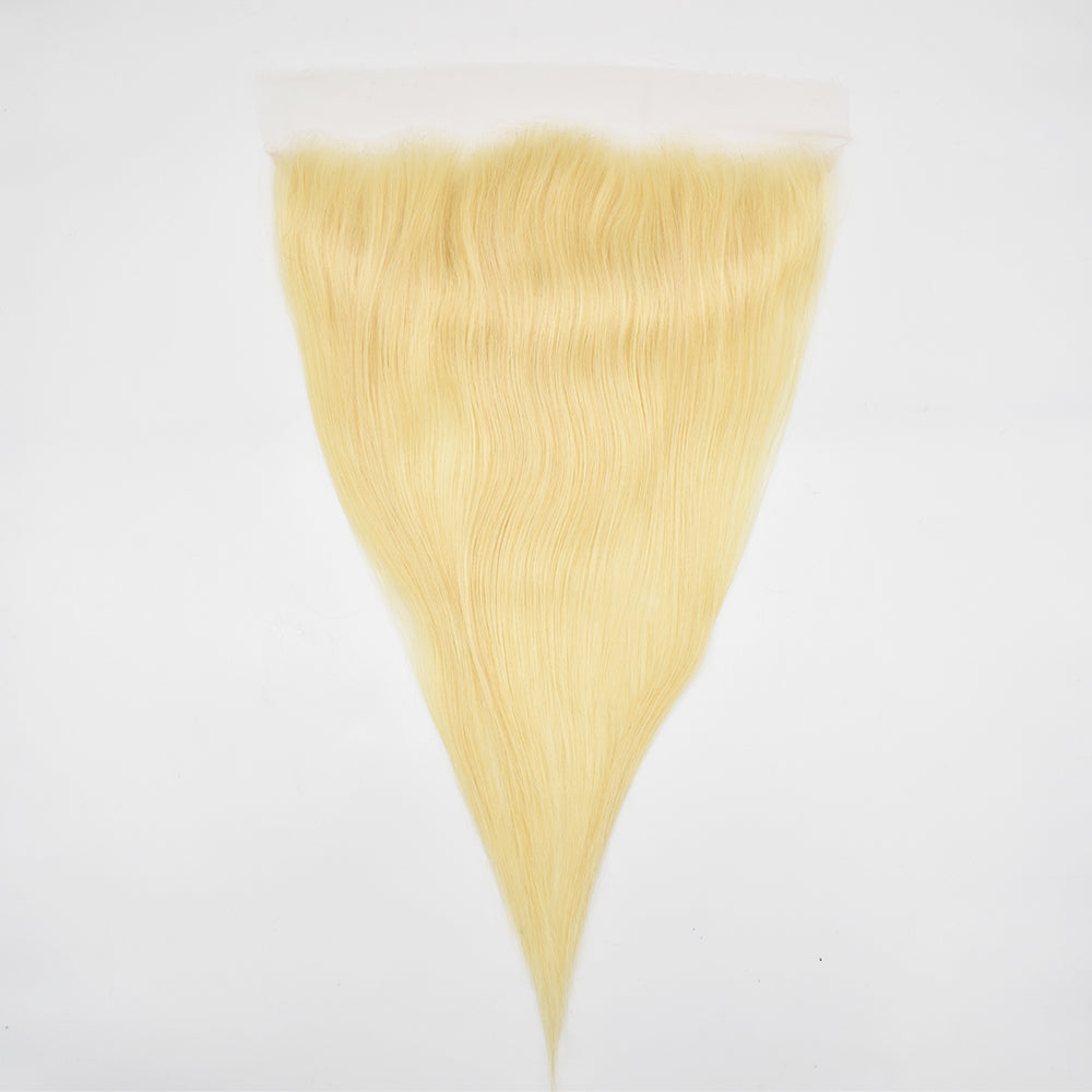 #613 Blonde Straight 13x6 HD Lace Frontal Hair