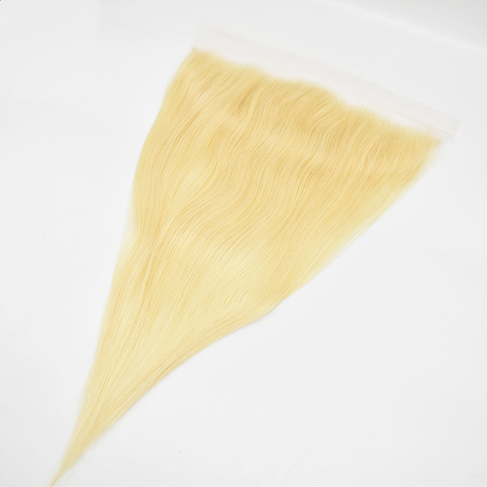#613 Blonde Straight 13x4 HD Lace Frontal Hair