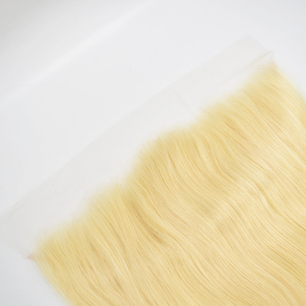 #613 Blonde Straight 13x6 HD Lace Frontal Hair