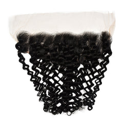 Curly 13x4 Transparent Lace Frontal Hair