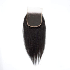 Kinky Straight 5x5 HD Lace Closure Hair