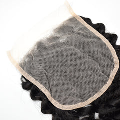 Curly 5x5 Transparent Lace Closure Hair