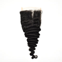 Deep Wave 5x5 Transparent Lace Closure Hair