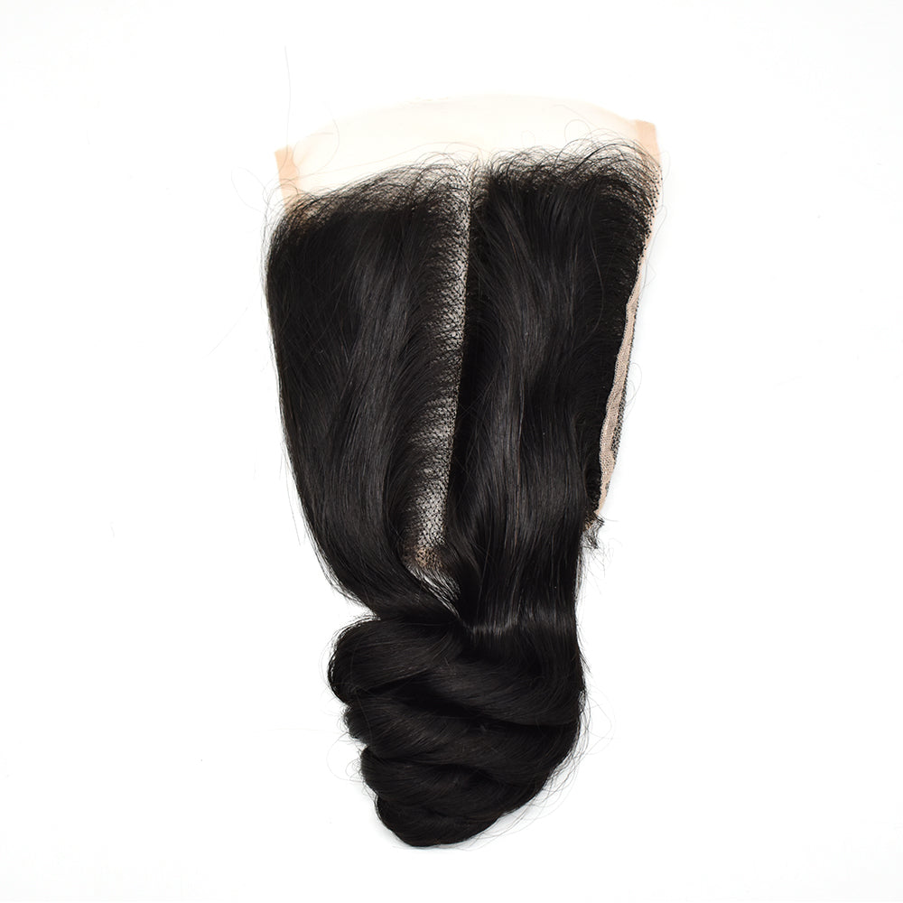 Loose Wave 5x5 Transparent Lace Closure Hair