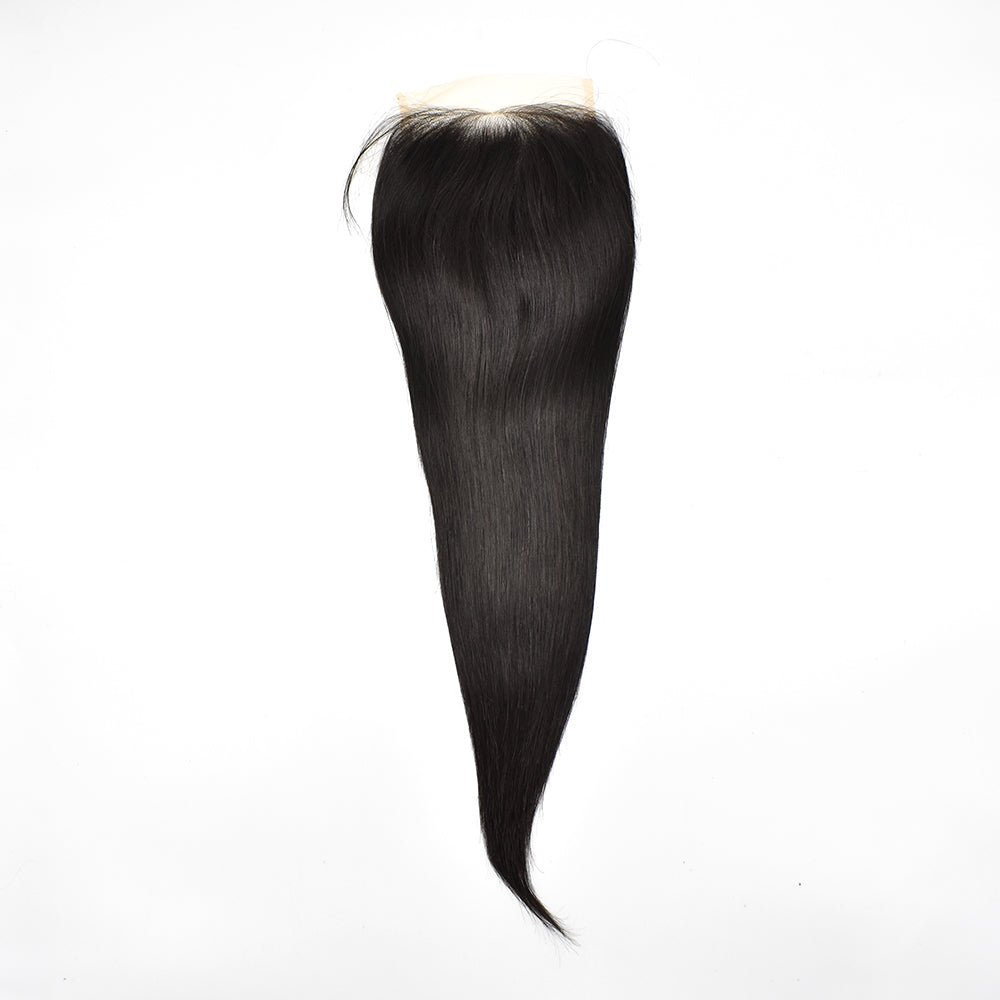 Straight 5x5 Transparent Lace Closure Hair