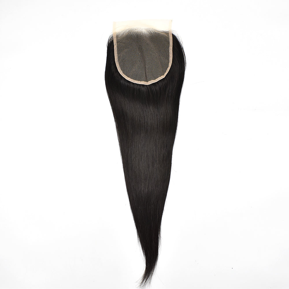 Straight 5x5 Transparent Lace Closure Hair