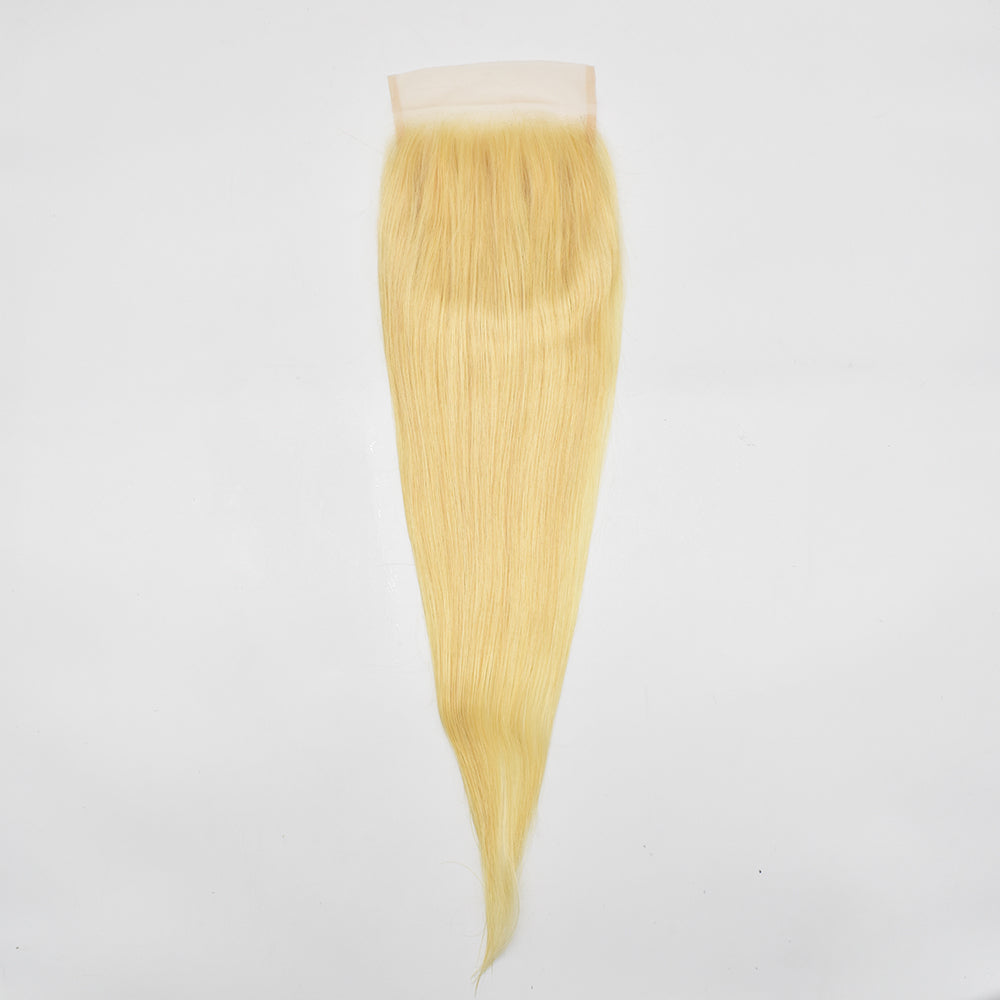 Blonde Straight 5x5 HD Lace Closure
