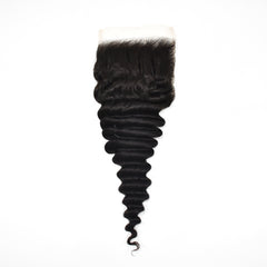 Deep Wave 5x5 HD Lace Closure Hair