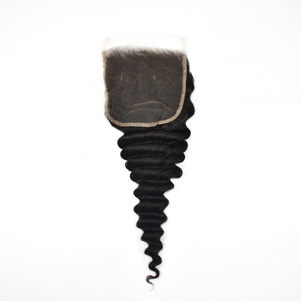 Deep Wave 5x5 HD Lace Closure Hair