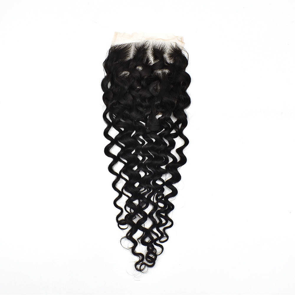 Water Wave 5x5 HD Lace Closure Hair