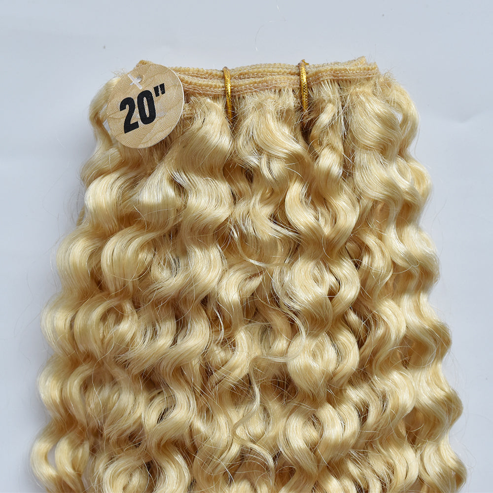 Blonde Curly Hair Bundle