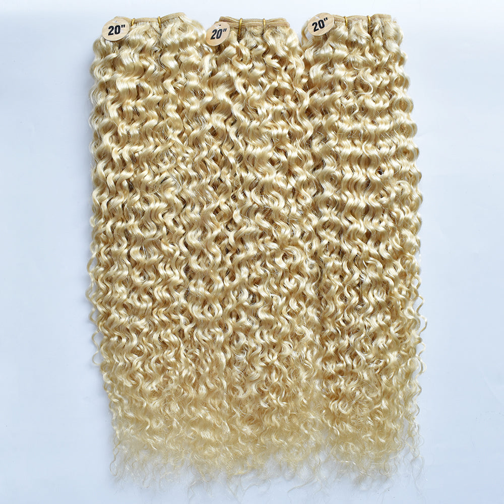 Blonde Curly Hair Bundle