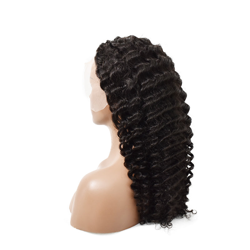 Deep Wave 13x4 Transparent Lace Wig