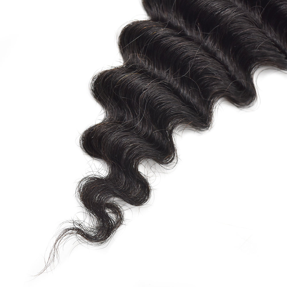 Deep Wave Flat Tip Hair Fusion Extension