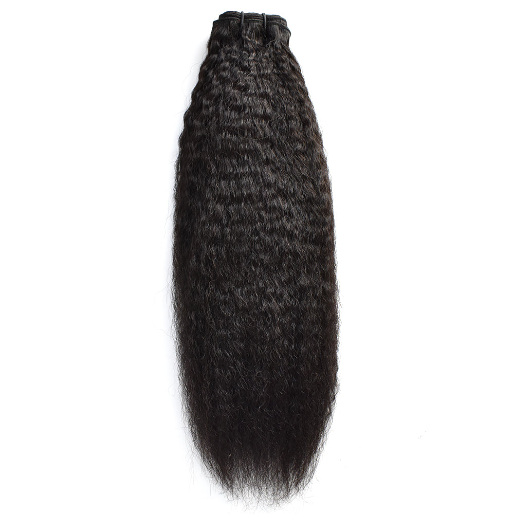 10A Kinky Straight Hair Bundle