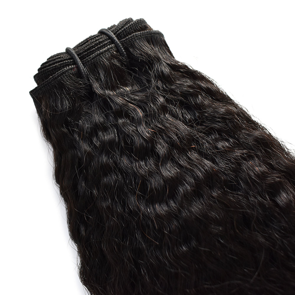 10A Kinky Straight Hair Bundle