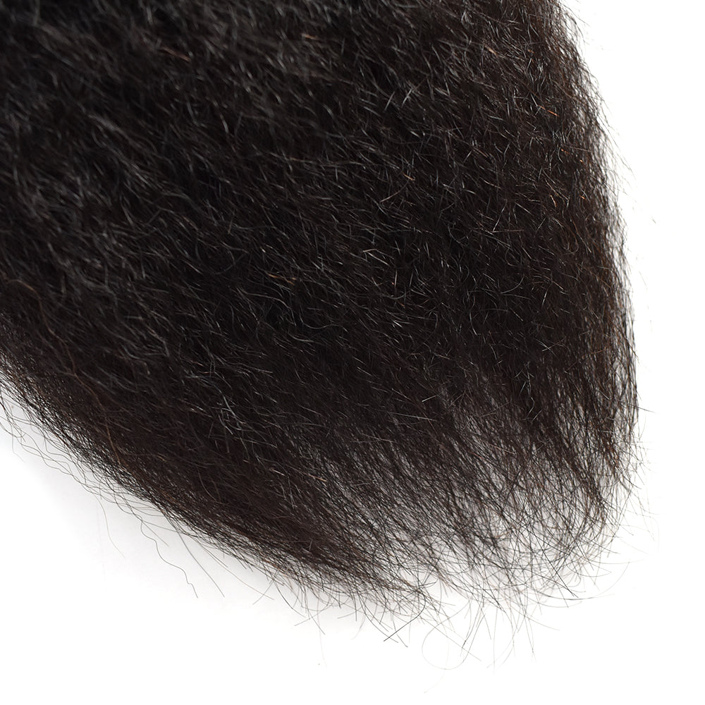 10A Kinky Straight Hair Bundle