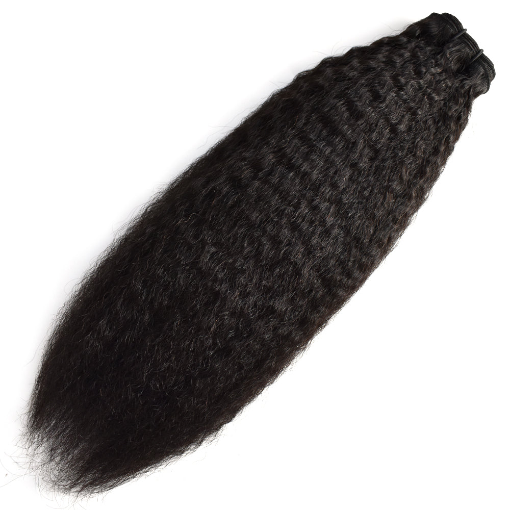 10A Kinky Straight Hair Bundle