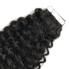 Kinky Curly Tape In Hair Extension