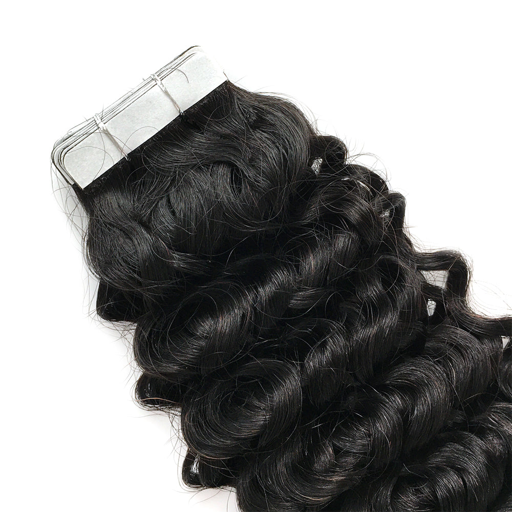 Curly Tape In Hair Extension
