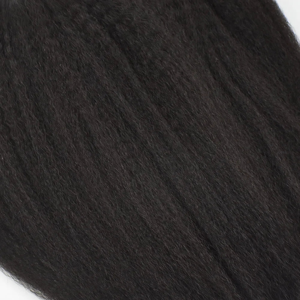 Kinky Straight Clip In Hair Extension