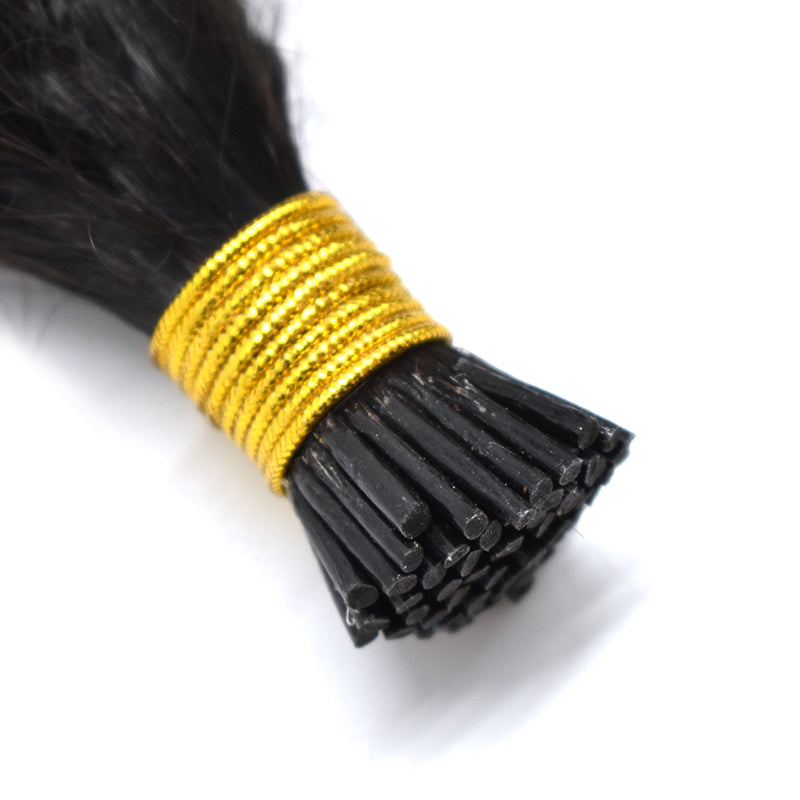Curly I Tip Hair Fusion Extension