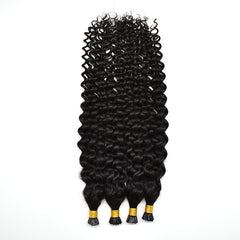 Curly I Tip Hair Fusion Extension
