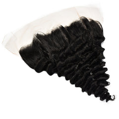 Deep Wave 13x6 Transparent Lace Frontal Hair