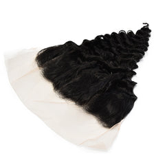 Deep Wave 13x6 Transparent Lace Frontal Hair