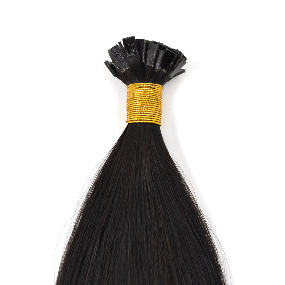 Straight Flat Tip Hair Fusion Extension