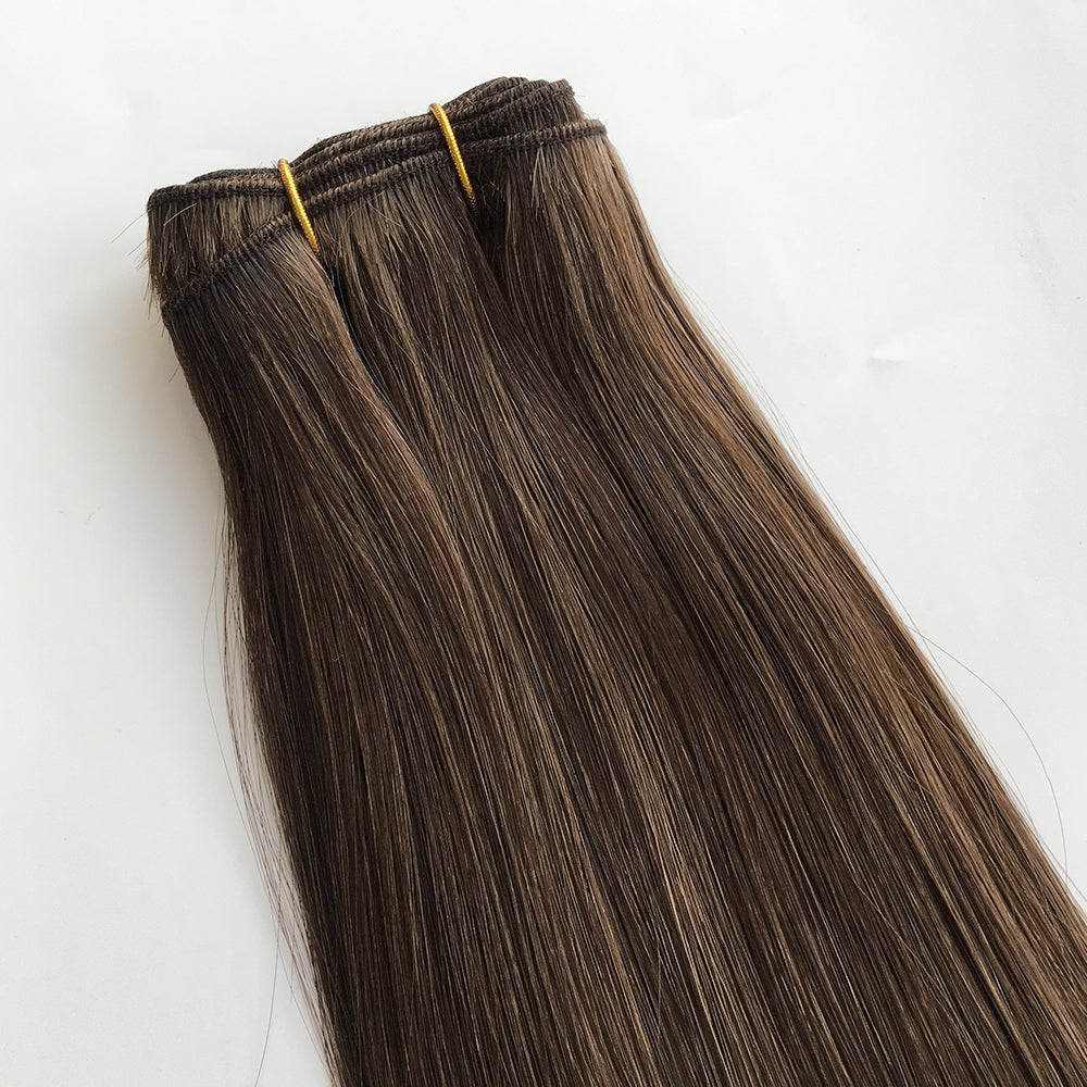 #4/27 Color 10A Straight Hair Weft