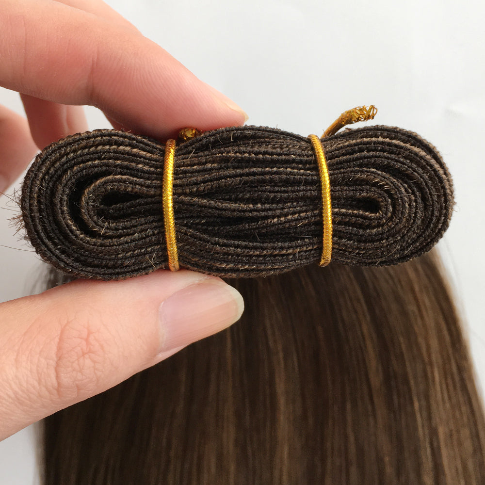 #4/27 Color 10A Straight Hair Weft