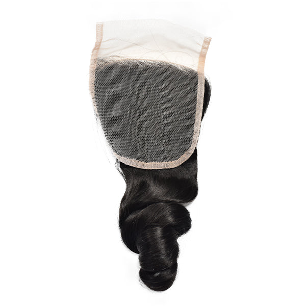 Loose Wave 4x4 Transparent Lace Closure Hair