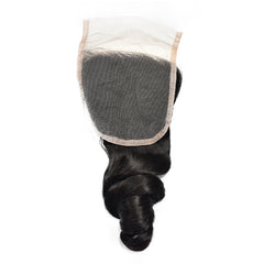 Loose Wave 4x4 Transparent Lace Closure Hair