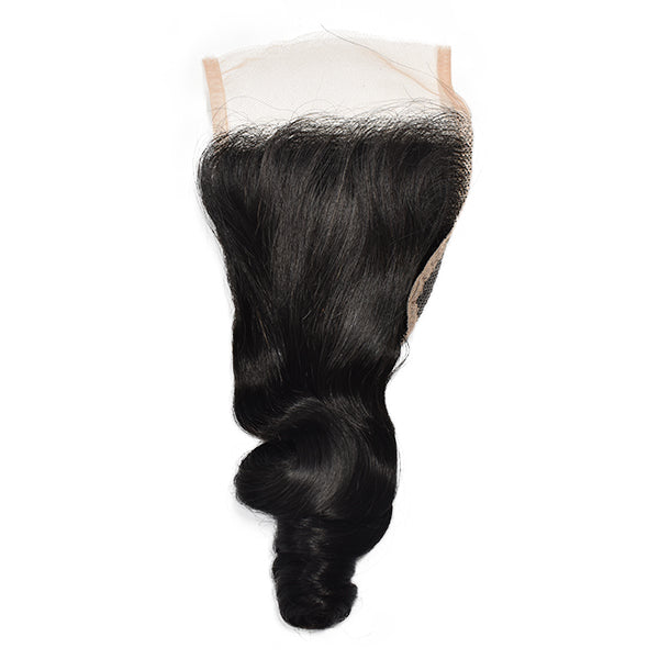Loose Wave 4x4 Transparent Lace Closure Hair